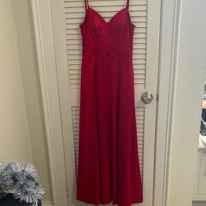 Elegant Red Prom Dress